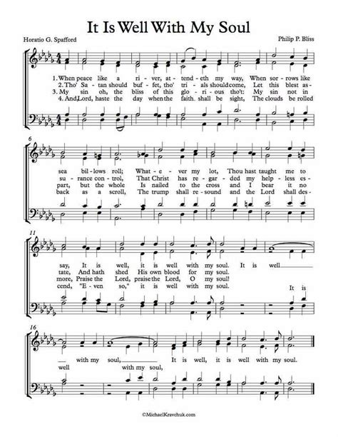 Hymn: It is well .